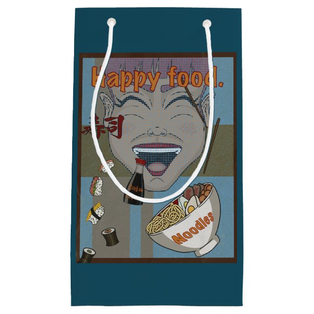 Happy Food Kleine Geschenktüte (Vorderseite)