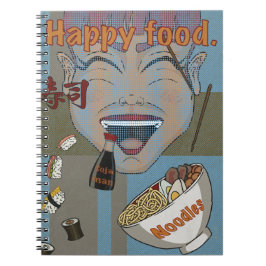 Happy Food Notizblock