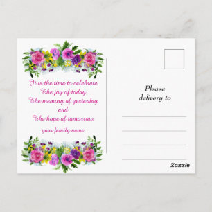 Happy Founder's Day Postkarte