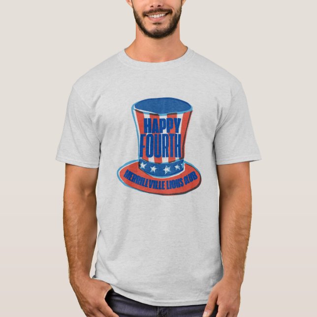Happy Fourth T-Shirt (Vorderseite)
