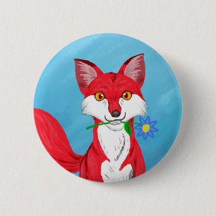Happy Fox Button