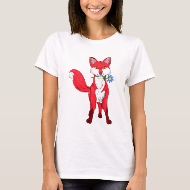 Happy Fox T-Shirt (Vorderseite)