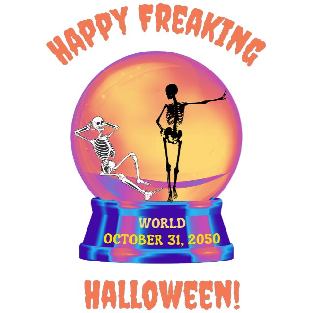 Happy Freaking Halloween T-Shirt (Von Creator hochgeladen)