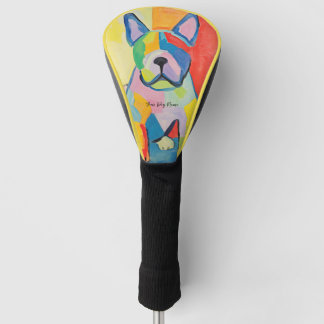 Happy French Bulldog 02 - Kaori Golf Headcover