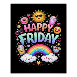 Happy Friday Poster