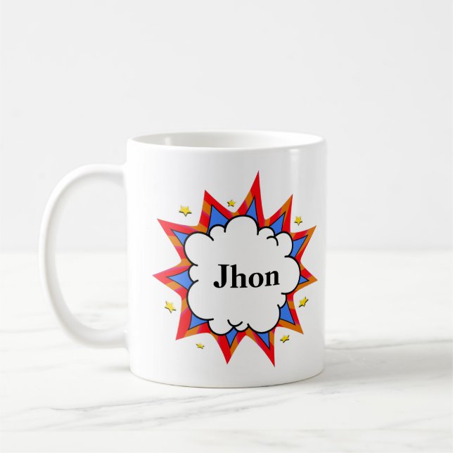 Happy friends comic kaffeetasse (Links)