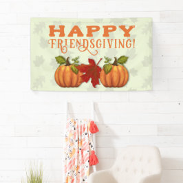 Happy Friendsgiving / Erntedank Wall Banner