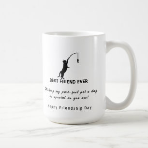 Happy Friendship Day Beste Freundschaft Angeln Kaffeetasse