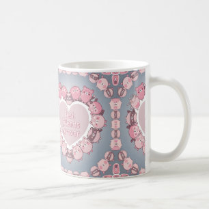 Happy Friendship Day-Geschenk Kaffeetasse
