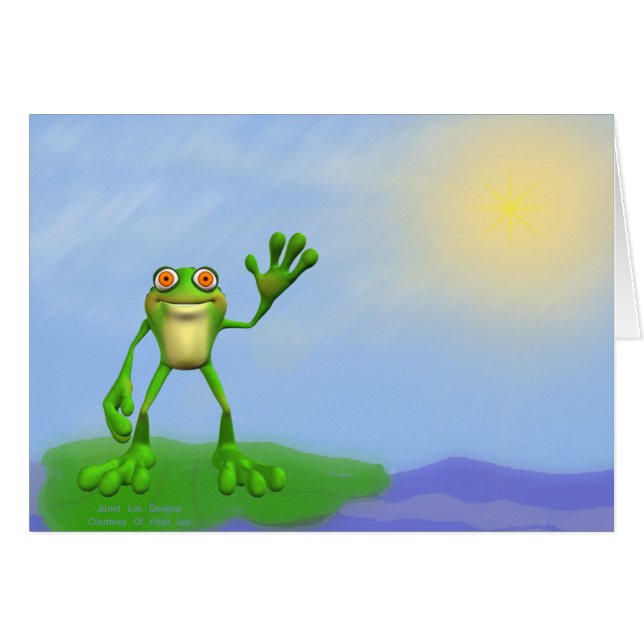 Happy Frog (Vorderseite (Horizontal))