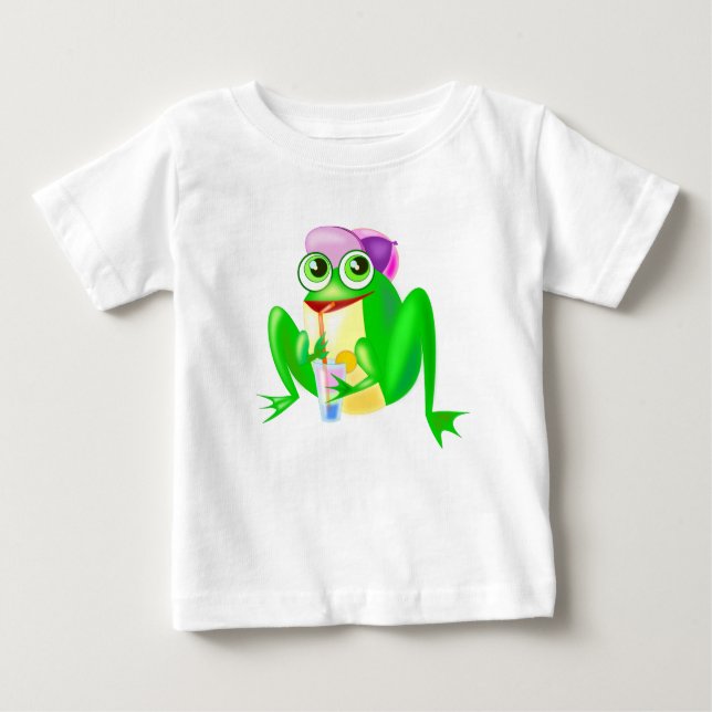 Happy Frog Baby T - Shirt Gift (Vorderseite)