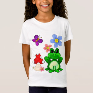 Happy Frog in Spring KIDS T-Shirt