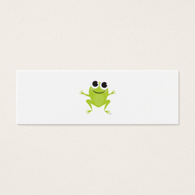 Happy Frog Skinny Visitenkarte (Vorderseite)