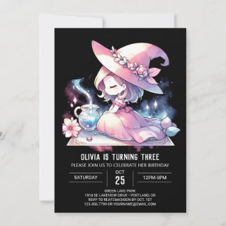 Happy Fun Wizard Geburtstag Einladung
