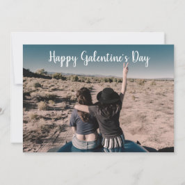 Happy Galentines Day Beste Freunde Foto Feiertagskarte