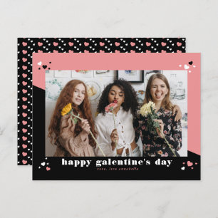 Happy Galentine's Day Foto Feiertagspostkarte