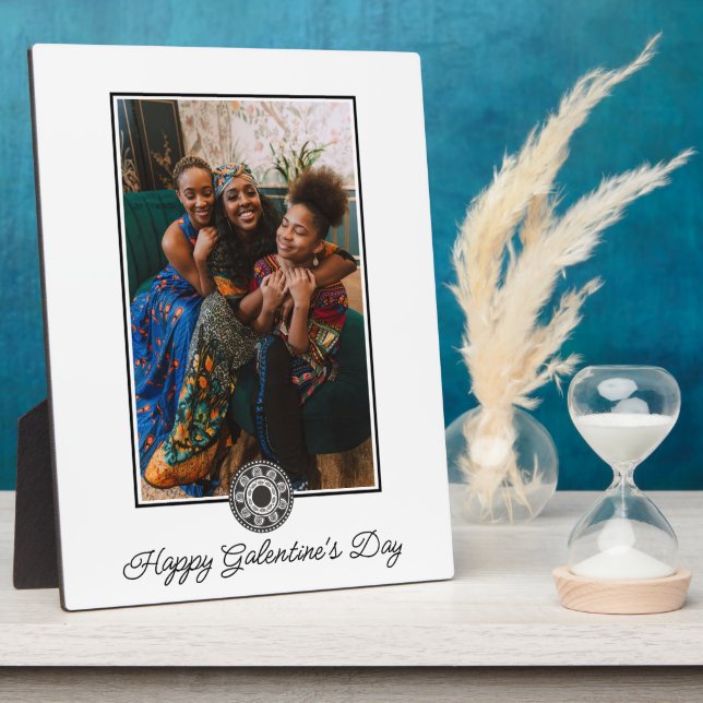 Happy Galentine's Day Foto Frauen BESTE FREUNDIN B Fotoplatte (Seite)