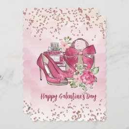Happy Galentine's Day Frauen Designs Feiertagskarte