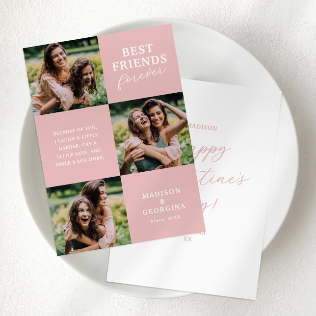 Happy Galentines Tag 3 Foto Feiertagskarte (Von Creator hochgeladen)