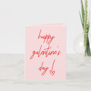 Happy Galentine's Valentine's Holiday Card Feiertagskarte