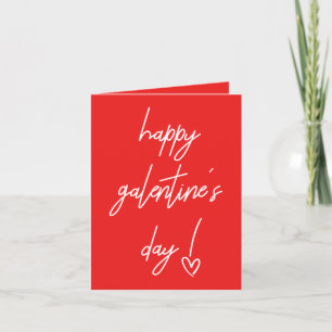 Happy Galentine's Valentine's Holiday Card Feiertagskarte