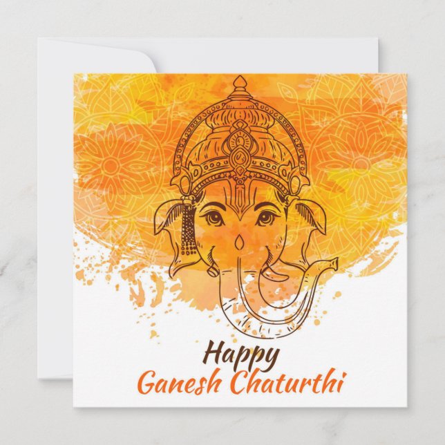 Happy Ganesh Chaturthi (Vorderseite)