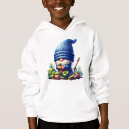 Happy Garden Gnome Gemütliche Gemüse anbauen Hoodie