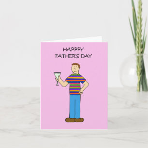 Happy Gay Father's Day Karte