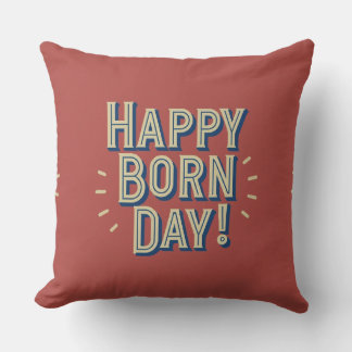 Happy Geboren Day Cake Kissen