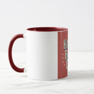 Happy Geboren Day Design Tasse