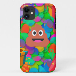 Happy Geburtstag gekackt Emoji iPhone 11 Hülle