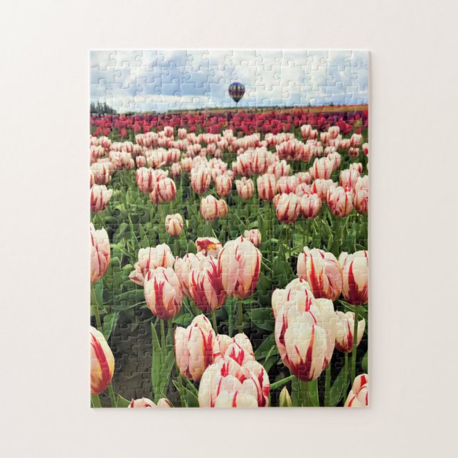 Happy Generation Tulip Field, Oregon Puzzle (Vertikal)
