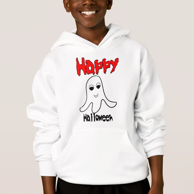 Happy Ghost Halloween Shirt | Niedlich Spooky Ghos (Vorderseite)