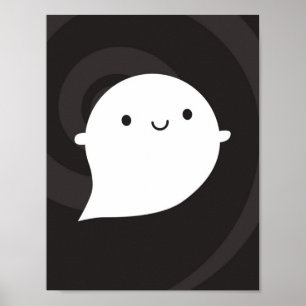 Happy Ghost Poster
