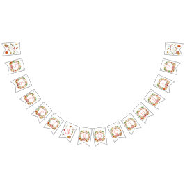 Happy Ghosts Boothday Pink Birthday Wimpelkette