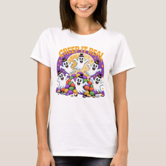 Happy Ghosts - ein lustiger Halloween-T - Shirt