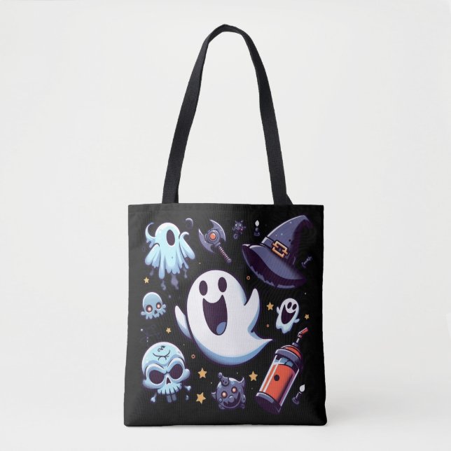 Happy Ghosts & Spooky Fun Halloween (Vorderseite)