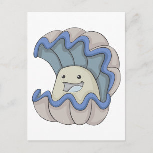 Happy Giant Clam Postkarte