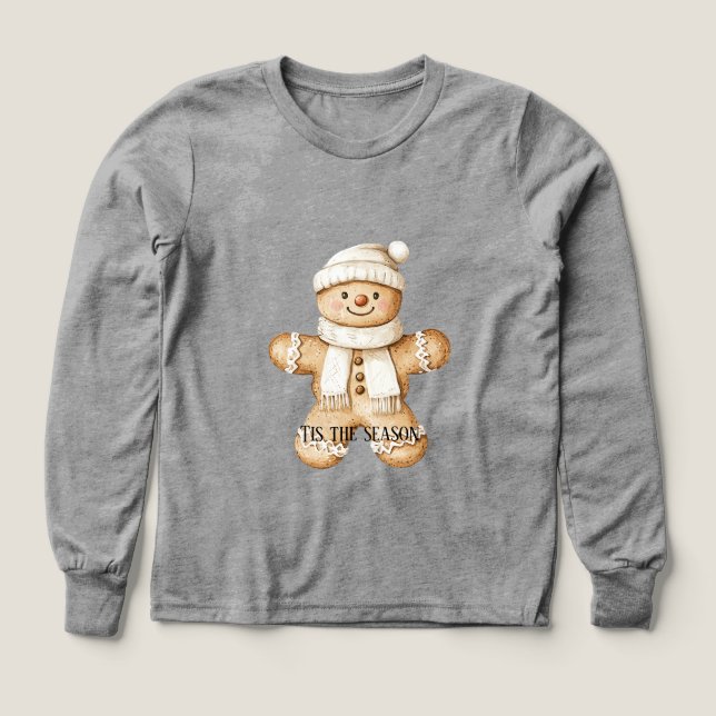 Happy Gingerbread Cookie Christmas (Design Vorderseite)