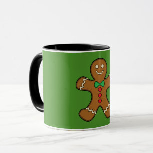 Happy Gingerbread Man Tasse