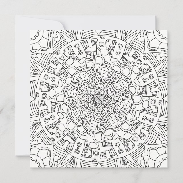 Happy Gingerbreads: Detaillierte Farbflachkarte (Vorderseite)