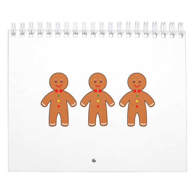 Happy Gingerbrot Männer Kalender (Titelbild)
