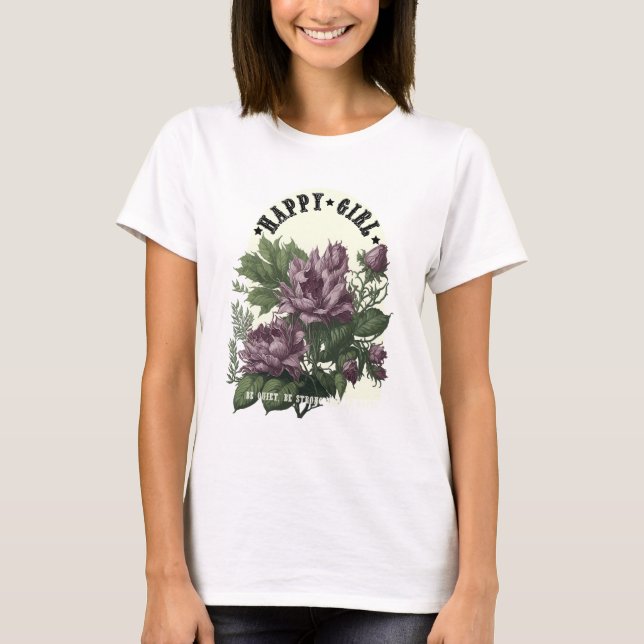 Happy Girl Blues T - Shirt (Vorderseite)