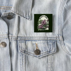 Happy Girl Blues T - Shirt Button
