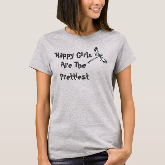 "Happy Girls are the Hübsche" T-Shirt
