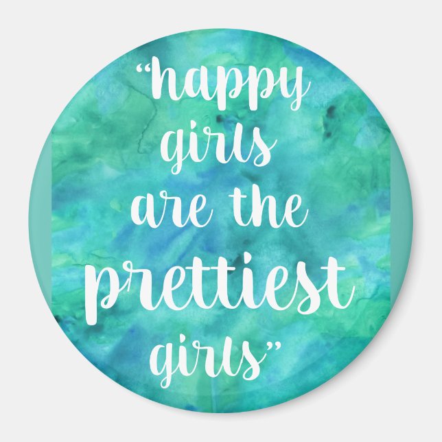 Happy Girls sind die Hübschsten Girls Magnet (Vorne)