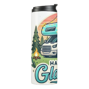 Happy Glamper Travel Mug - Erlebnis wartet Thermosbecher