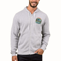 Happy Glamper Zip-Up Hoodie - Gemütlich und stilvo