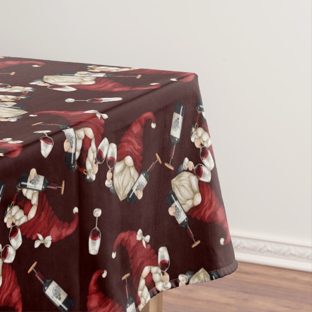 Happy Gnome Couple Tischdecke (Beispiel)