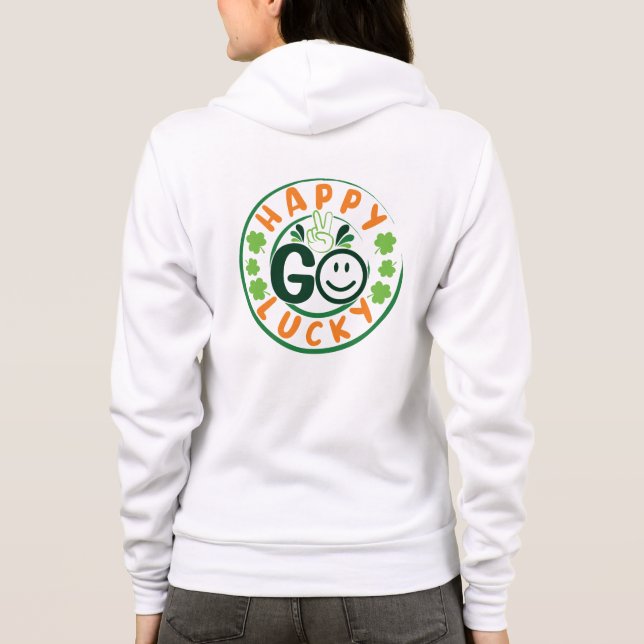 Happy Go Lucky-52904 Hoodie (Rückseite)